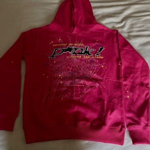 Spider Hoodie PINK